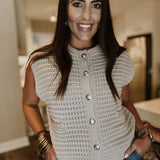 Never Meant To Brag Top - Taupe