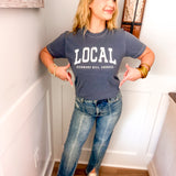 Local Richmond Hill Tee - Denim - Final Sale
