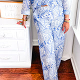 Sincerely Ours | Sicilian Summer Pant - Blue