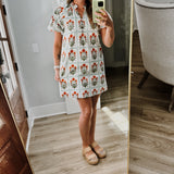 Grecian Dress Orange
