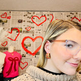 Here For You Hoop - Red