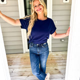 No Need To Think Top - Navy