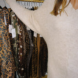 Santorini | Sweater Forever Midi Dress - Heather Oatmeal