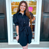 Clean Prep Dress - Black