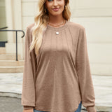 Round Neck Long Sleeve T-Shirt