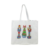 Festive Nutcracker Large Tote - Final Sale