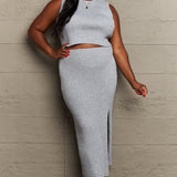 Sew In Love She's All That Fitted Two-Piece Skirt Set