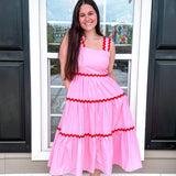 Say You'll Remember Me Dress - Pink