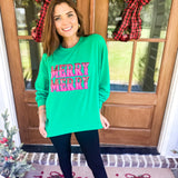 Sarah Sweatshirt - Merry Merry - Final Sale