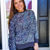 SHIRALEAH | Fiesta Sweatshirt - Silver