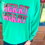 Sarah Sweatshirt - Merry Merry - Final Sale