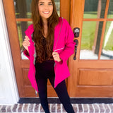 Charles River Women's New Englander Rain Jacket - Hot Pink