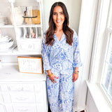 Sincerely Ours | Sicilian Summer Top - Blue