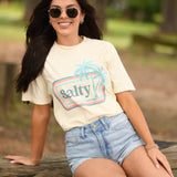 Salty Matthew Tee - Ivory