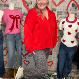 Learn To Love Pant - Grey Leopard