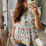 The Way You Found Me Top - Orange