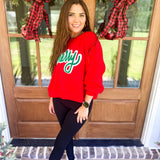 Millie Sweatshirt - Merry - Final Sale