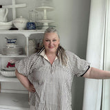 All Night Long Top - Black