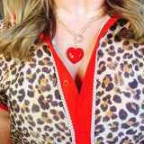 Red Heart Charm