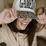 GAMDEDAY Leopard Embroidery Hat - Final Sale
