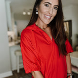 Sloan Top - Red