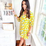 Adrienne | Charlotte Dress - Limencello