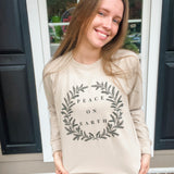 Peace On Earth Sweater - Final Sale