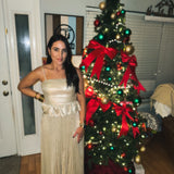 Clementina Peplum Dress