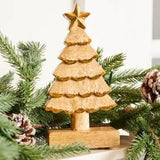 Mary Square | 11" Wood Tree - Final Sale