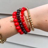 Mandy Red & Black Bracelet