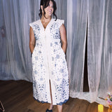 Just Being Honest Midi Dress - Off White