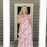 Hoping For The Best Midi Dress - Pink
