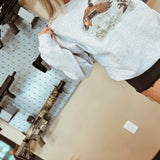 Vintage Duck Ash Gray Graphic Crewneck