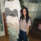 For The Sake Of Time Top - 7 COLORS - FINAL SALE