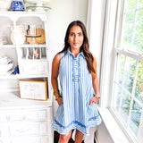 A For Sure Dress - Chambray