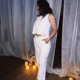 Sweet Little Town Top - Off White