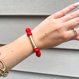 Karina Red & Black Bracelet