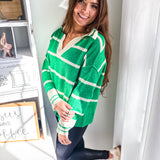 Cozy For The Holidays Sweater - Green
