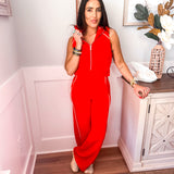 Spanx AirPique Jumpsuit Poppy