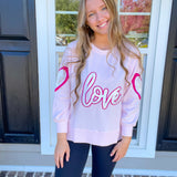 MARY SQUARE | Katie Sweatshirt - Love