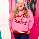 Santa Baby Stripe Sweater - Final Sale