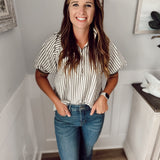 All Night Long Top - Olive