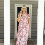 Hoping For The Best Midi Dress - Pink