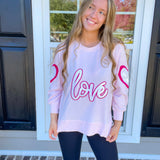 MARY SQUARE | Katie Sweatshirt - Love