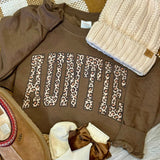 PREORDER - Leopard Name Sweatshirts - CLOSING 11.24