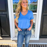 Rhea Top - Electric Blue