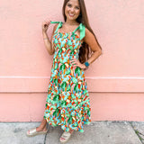 Trip To Paradise Dress - Green