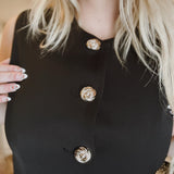 No Questions Asked Dress - Black