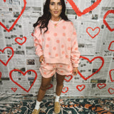 Polka Dot Short - Blush