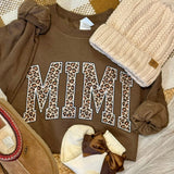 PREORDER - Leopard Name Sweatshirts - CLOSING 11.24